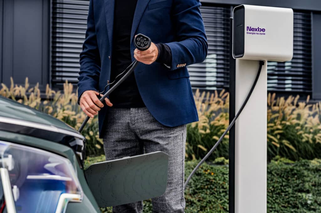 Ładowarka do samochodu elektrycznego od Nexbe